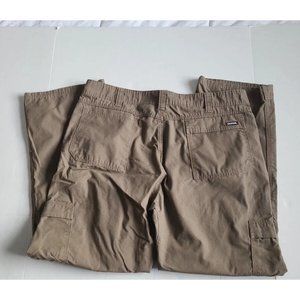 Berne Cargo Pants Men 38x30 Brown Casual Outerwear Hiking Woven Apparel